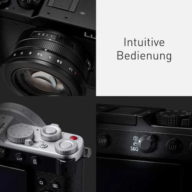 Panasonic Lumix L10, Kompaktkamera mit 20.4 MP CMOS-Sensor, 4K Videoaufnahme, silber – Bild 7