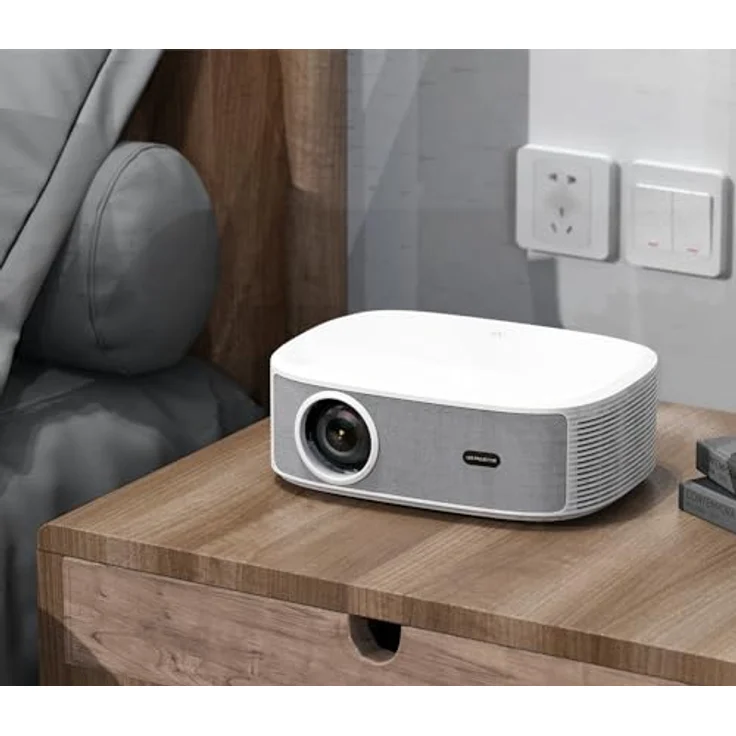 Maxxo Projektor LED800, 700 ANSI Lumen, Full HD 1080P, 4K Unterstützung, Autofokus, 5G WiFi, Bluetooth, Dolby Audio, Netflix zertifiziert, YouTube, Prime Video, Linux (Weiß) – Bild 5