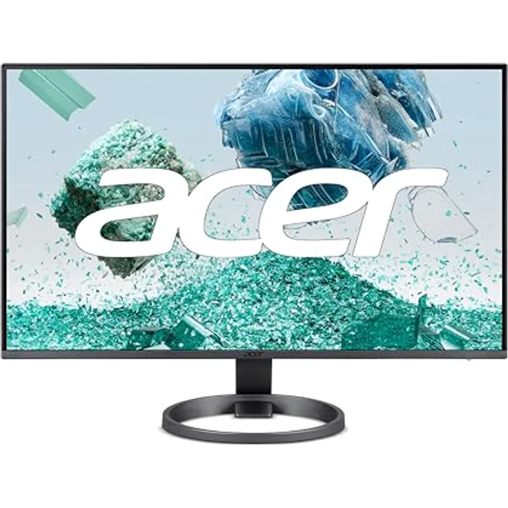 Acer Vero RL272E Monitor 27 Zoll (69 cm Bildschirm) Full HD, IPS, 100Hz HDMI, 75Hz VGA, 4ms(GTG), 2xHDMI 1.4, FreeSync, Schwarz