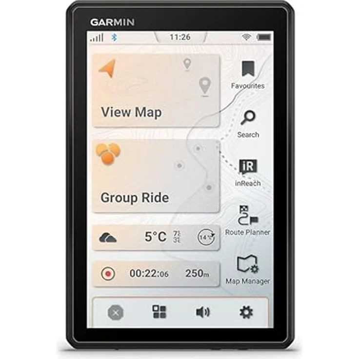 Garmin TREAD® Overland Edition Navigationsgerät, robustes GPS mit 8 Zoll Touchscreen, Wetterbeständig, vorinstallierten Karten und Inreach®-Technologie, schwarz – Bild 6