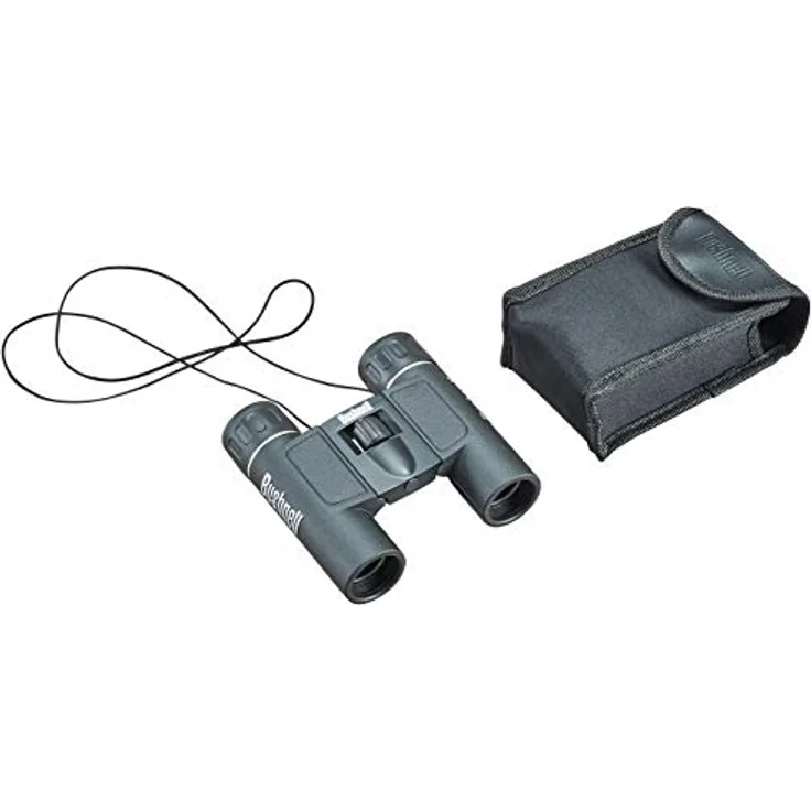 Bushnell Fernglas 12x25 Powerview - Kompakt, Hohe Vergrößerung, Detailreich, Leicht, Schwarz – Bild 5