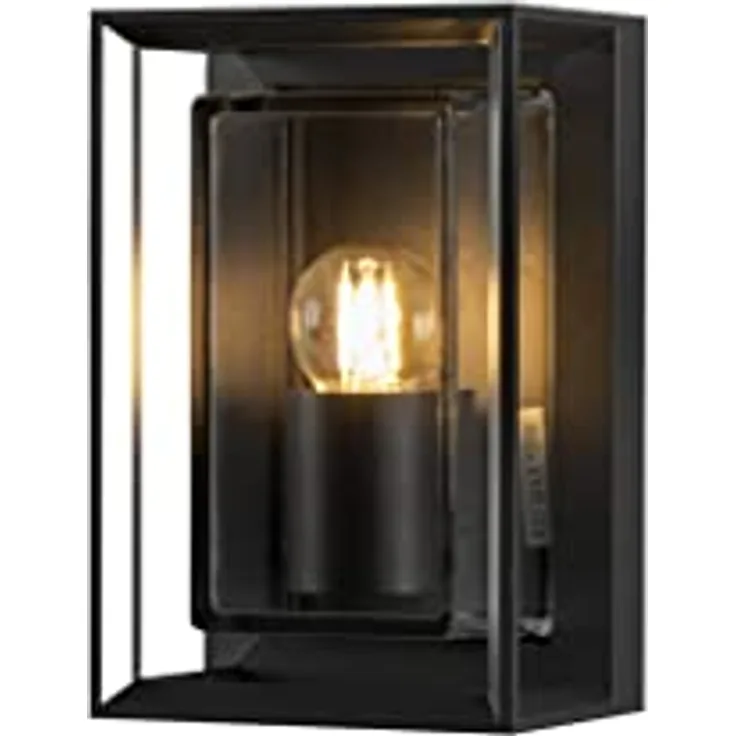 Konstsmide Wandleuchte Brindisi schwarz | Outdoor | 7886-750 - Preisvergleich