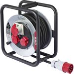 Sygonix SY-10236114 Kabeltrommel 20m, CEE-Stecker 16A 5polig, schwarz