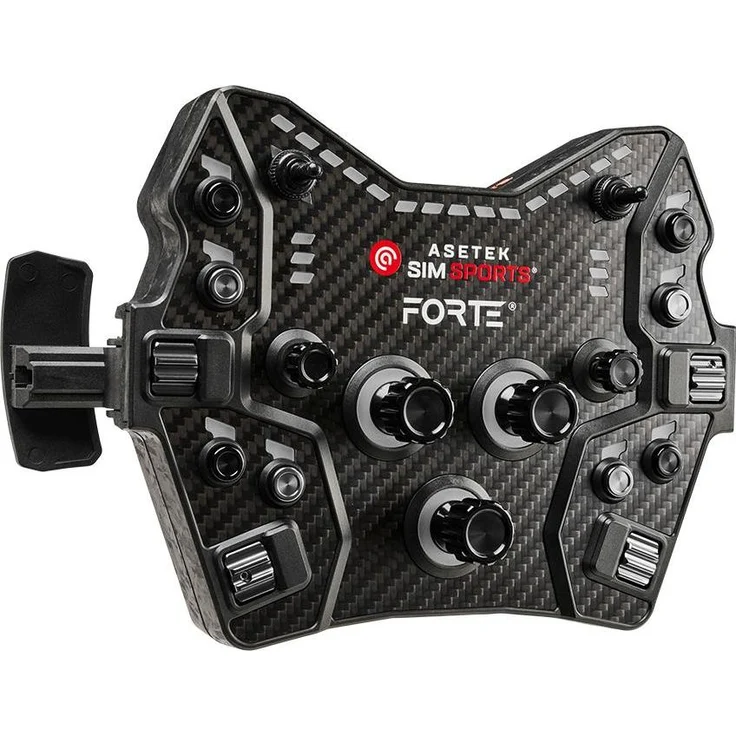 Asetek Forte GT Button Box V2, Gaming Controller mit 144 programmierbaren Eingaben, schwarz