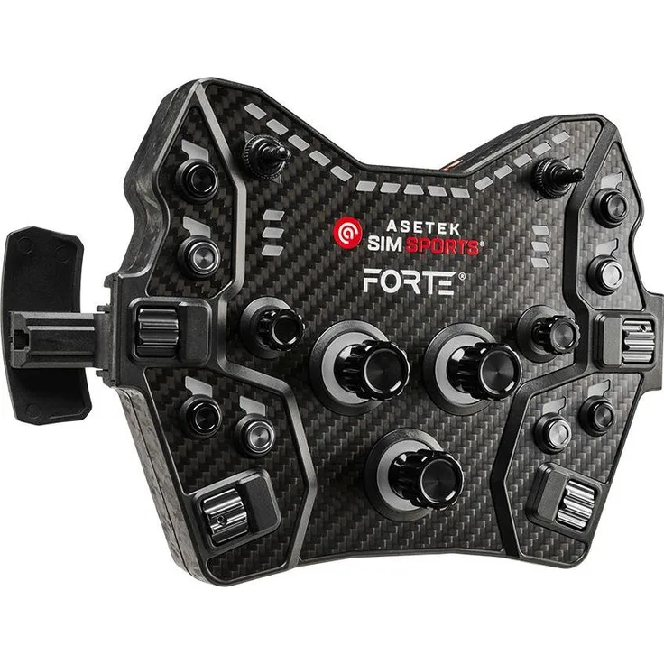 Asetek Forte GT Button Box V2, Gaming Controller mit 144 programmierbaren Eingaben, schwarz