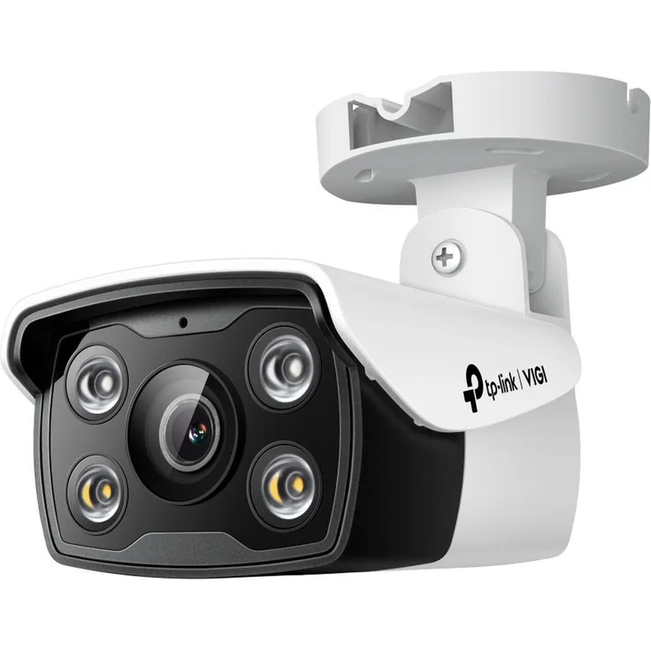 Dahua Überwachungskamera (Videoüberwachungskamera TP-Link VIGI C340) IP-Sicherheitskamera mit Nachtsicht, Schwarz/Weiß
