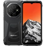 Blackview Fort 1, Dual SIM Smartphone mit 256GB Speicher und 6GB RAM, Schwarz