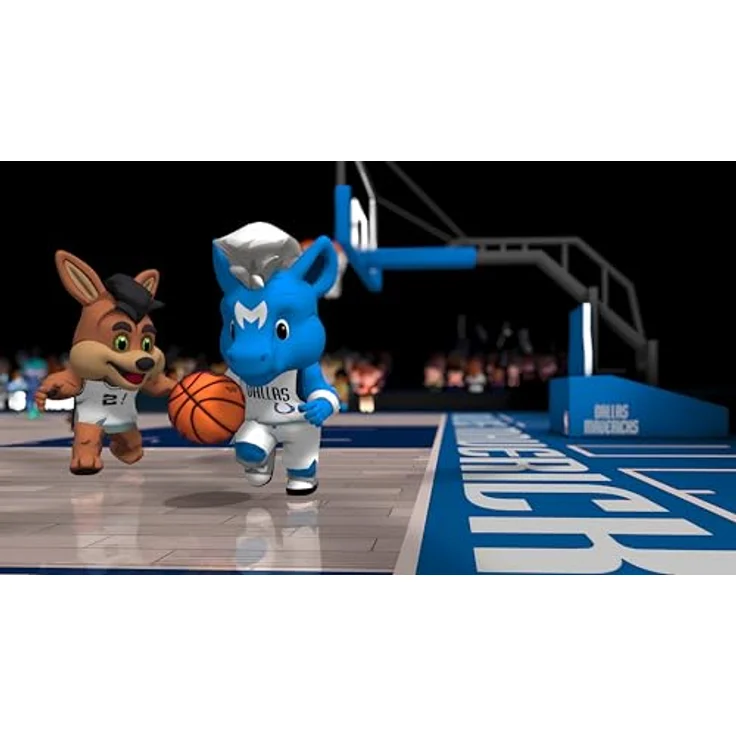 Outright Games NBA Bounce - Schalter, Nintendo Switch Spiel mit Co-Op für 4 Spieler, Team-Maskottchen und anpassbare Lineup – Bild 2