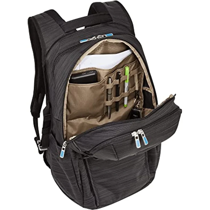 Thule Construct Backpack 28L, Freizeitrucksack mit Laptopfach, schwarz, geräumig und komfortabel – Bild 4