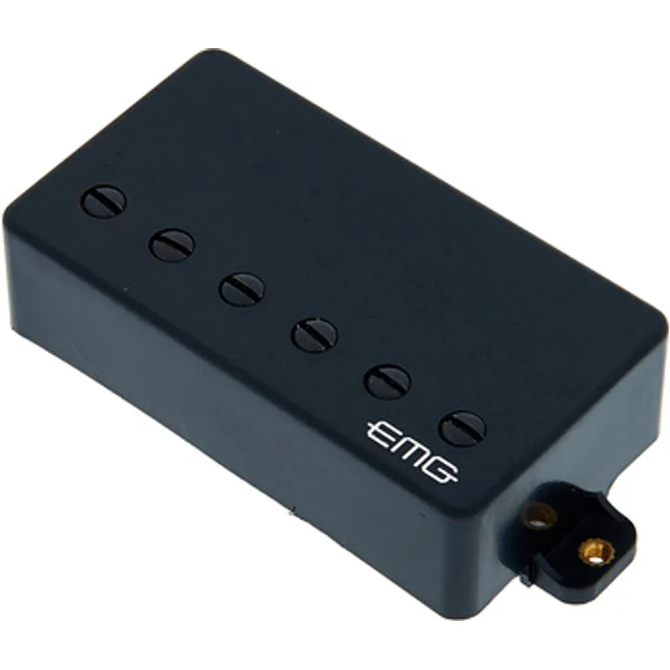 EMG ALX Set Alexi Laiho F-Spaced, Humbucker Tonabnehmer für E-Gitarre mit ABQ EQ/Boost, Schwarz, Stegposition, High Output, F-Spaced – Bild 1