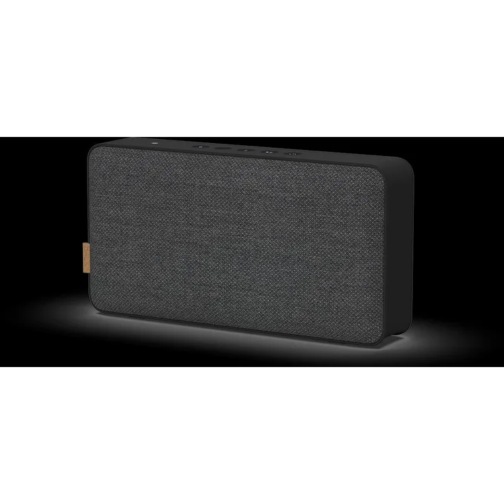 SackIT Move 150 Steel, tragbarer Bluetooth Lautsprecher mit 12h Akkulaufzeit, Netz- und Akkubetrieb, grau