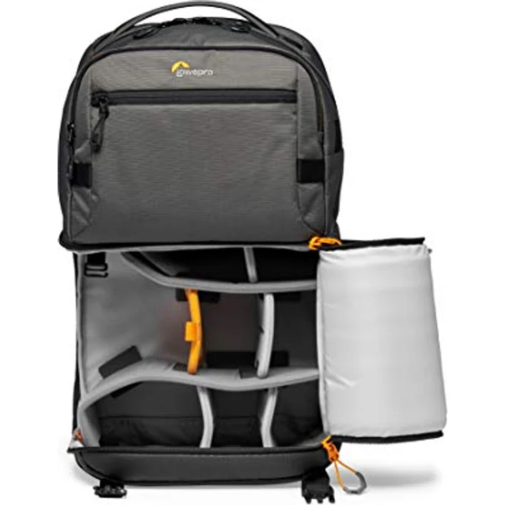 Lowepro Fastpack PRO BP 250 AW III Kamerarucksack - Kameratasche - Fotorucksack für spiegellose und DSLR-Kameras wie Nikon D850, 300D, mit Zugang per QuickDoor, Fach für 15-Zoll-Laptop, Ripstop – Bild 3