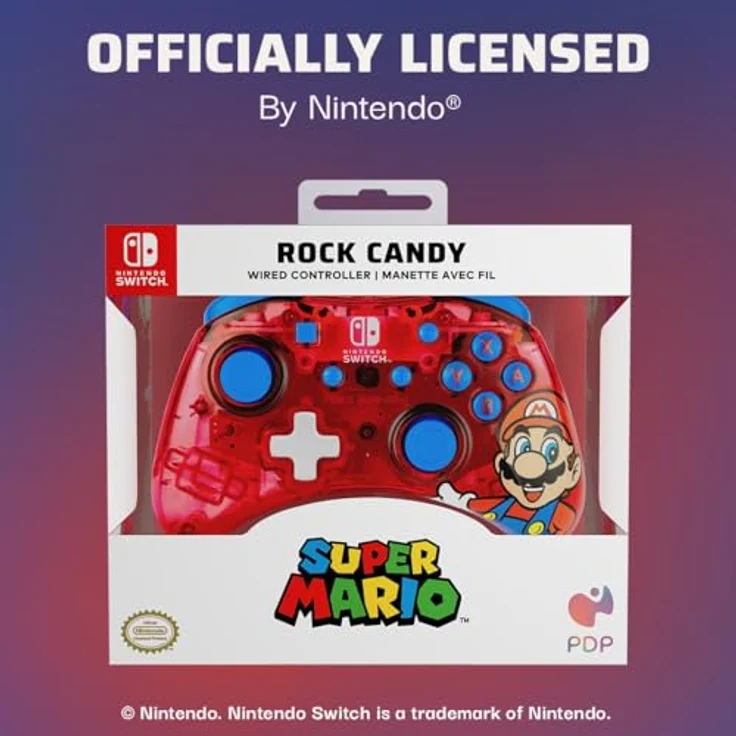 PDP Rock Candy Controller Mario Punch (Switch) – Bild 5
