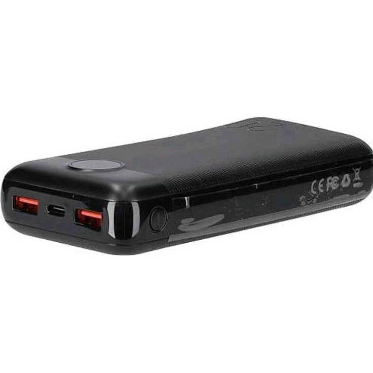 XCell Powerbank X20000PD, 20000 mAh Power Delivery & Quick Charge 3.0, Schwarz