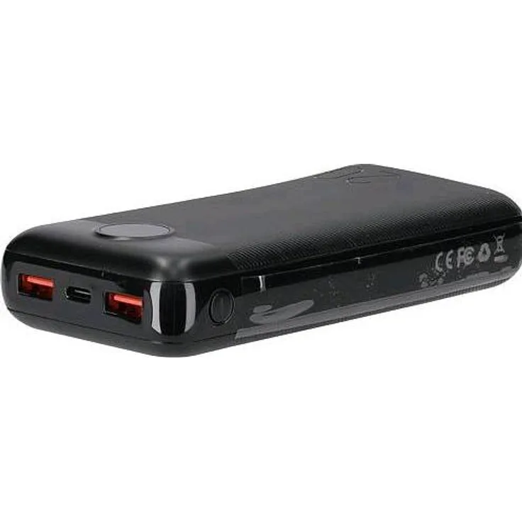 XCell Powerbank X20000PD, 20000 mAh Power Delivery & Quick Charge 3.0, Schwarz