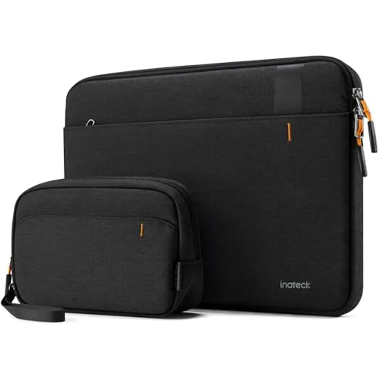 Inateck 360° Rundumschutz 13 Zoll Laptoptasche Hülle kompatibel mit 13.6 MacBook Air M2 A2681 2022/13 MacBook Air M1 2021-2018/13 MacBook Pro M2/A2686 M1 2022-2016, stoßfeste spritzfeste Laptophülle – Bild 1