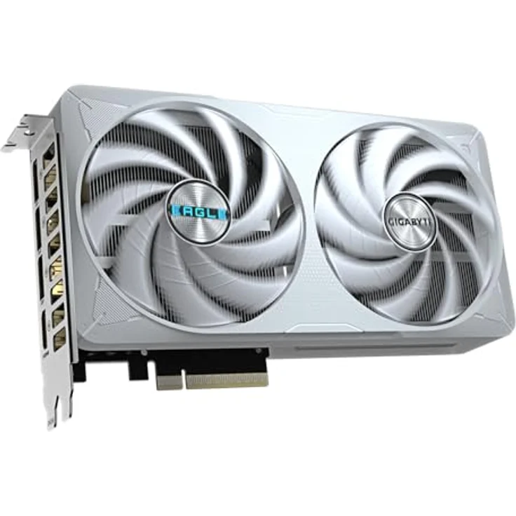Gigabyte GeForce RTX 5060 Ti Eagle OC Ice 16G Grafikkarte – 16 GB GDDR7, 128 Bit, PCI-E 5.0, 2617 MHz Kernfrequenz, WINDFORCE Kühlsystem, 3 x DisplayPort, 1 x HDMI – Bild 3
