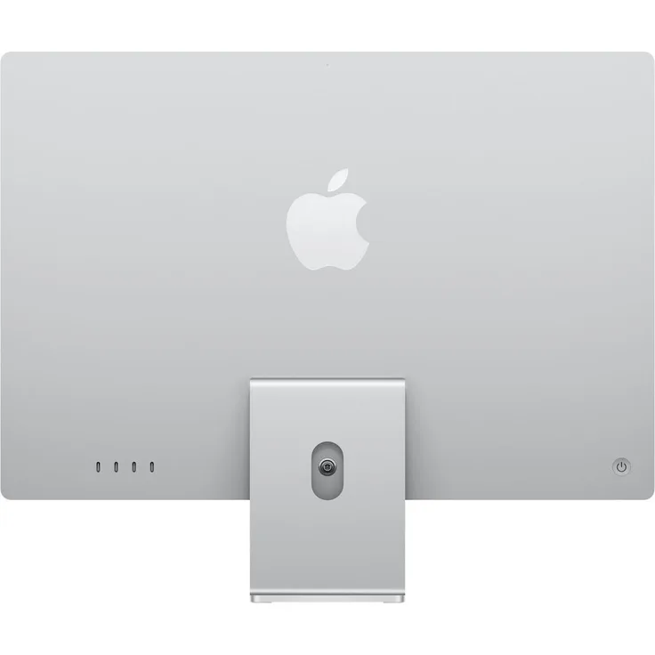 Apple iMac 24", All-in-One-PC mit M4-Chip, 16GB RAM, 256GB SSD, 4.5K Retina Display, Sequoia/Silber