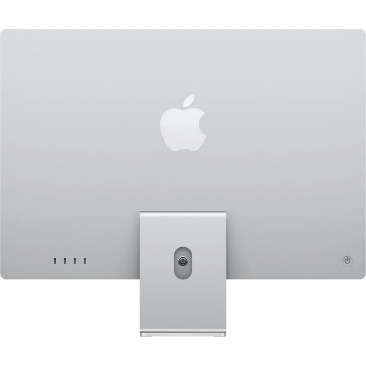 Apple iMac 24", All-in-One-PC mit M4-Chip, 16GB RAM, 256GB SSD, 4.5K Retina Display, Sequoia/Silber