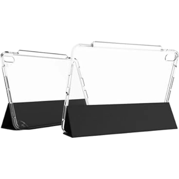 ZAGG Crystal Palace Folio Graphen verstärkte Hülle mit Standfuss für iPad Pro 11 [2024] [11-Inch], Transparent, Kein Vergilben, Stiftablage, stossfeste Pad Hülle – Bild 3