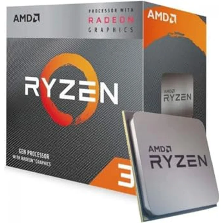 AMD Ryzen 3 5300G Prozessor 4 GHz 8 MB L3, Sockel AM4, Dual-Channel DDR4-SDRAM, AMD Radeon Graphics – Bild 1