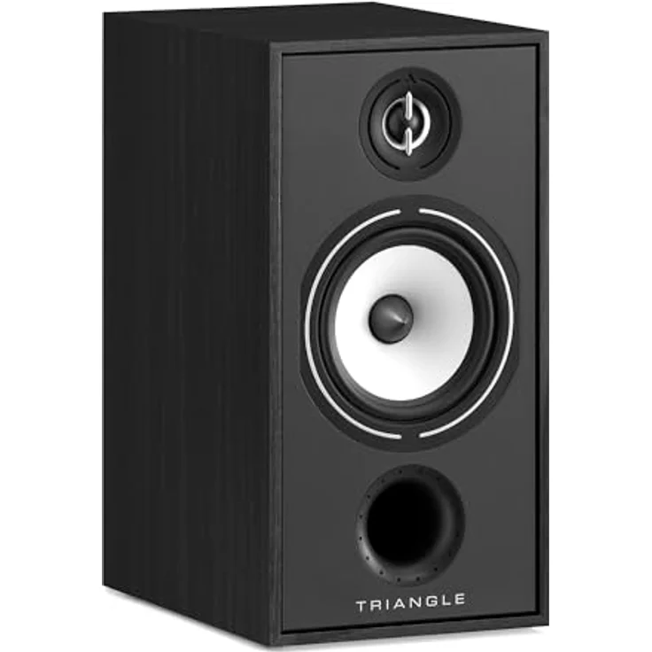 TRIANGLE BOREA BR04, Hi-Fi-Regallautsprecher mit 110W Leistung, 90 dB Wirkungsgrad, Schwarz (Paar) – Bild 3