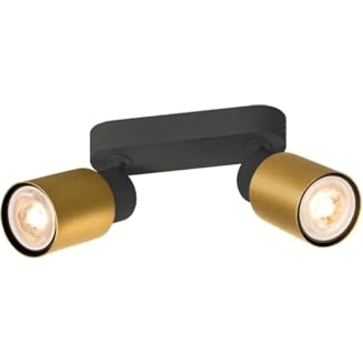 SLV PURI 2.0 TUBE, Deckenleuchte, Wandleuchte, Schwarz, mit drehbarem und schwenkbarem Strahler – Bild 2