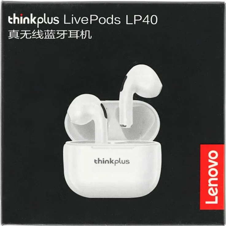 Lenovo LivePods LP40 TWS Schwarz Headset