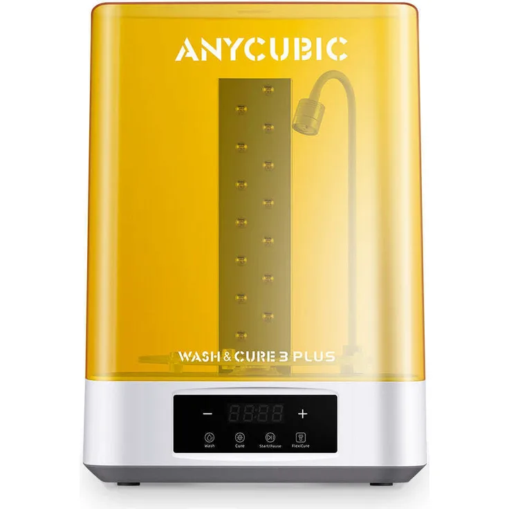 Anycubic Wasch- und Aushärtestation 3 Plus, lichtaushärtender 3D-Drucker, erhöhte Kapazität und verbesserte Aushärtungseffizienz