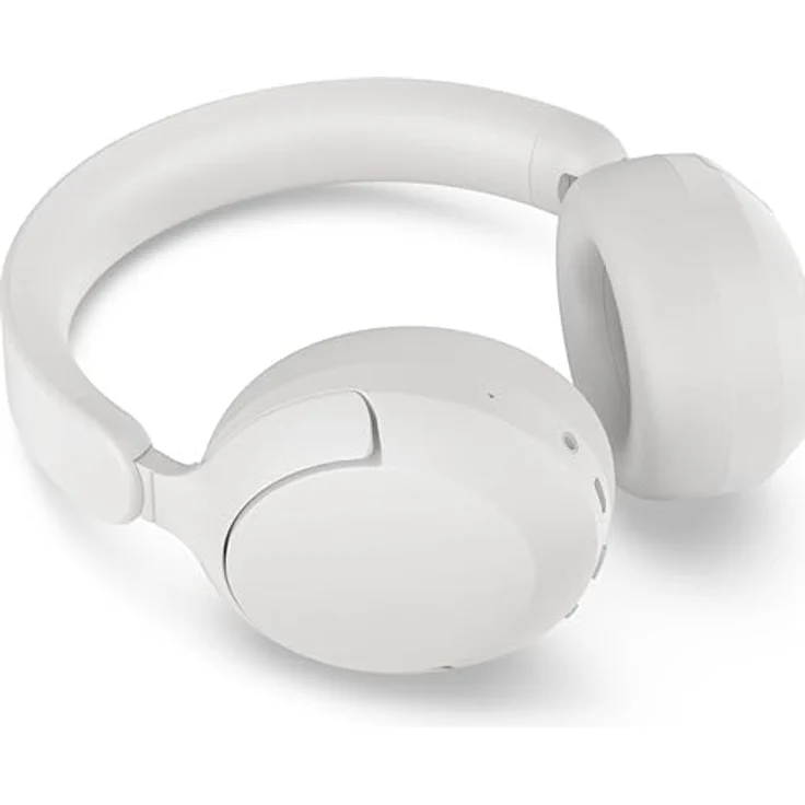 Philips TAH6000WT/00 Over-Ear-Kopfhörer mit Active Noise Cancelling, Adaptive Noise-Cancelling, Hi-Res Audio, Multi-Point-Verbindung und Sprachsteuerung, Weiß – Bild 2