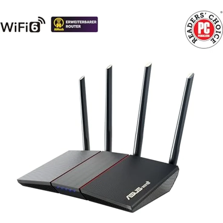 WL-Router ASUS RT-AX55 AX1800 AiMesh – Bild 3