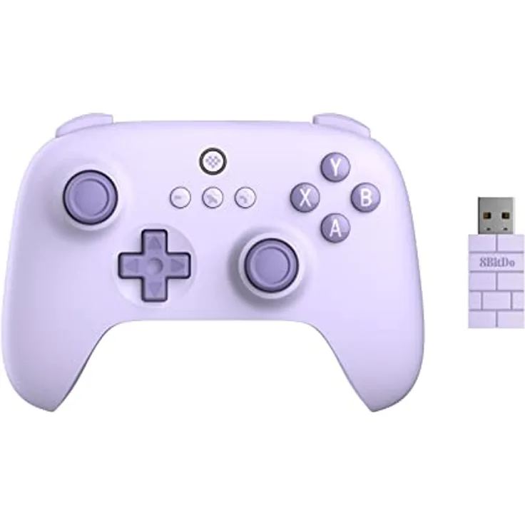 8BitDo Ultimate C 2.4G Purple Wireless Controller Compatible with Windows, Android & Raspberry Pi