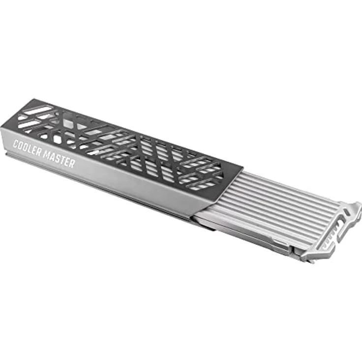 Cooler Master ORACLE AIR – NVME M.2 SSD-Gehäuse, großer Kühlkörper, zweischichtiges Aluminiumgehäuse bis zu 1000 MB/s, werkzeuglos, MOLLE-kompatibel, USB 3.2 Gen 2 Typ-C, für mehrere Plattformen, 130g – Bild 2
