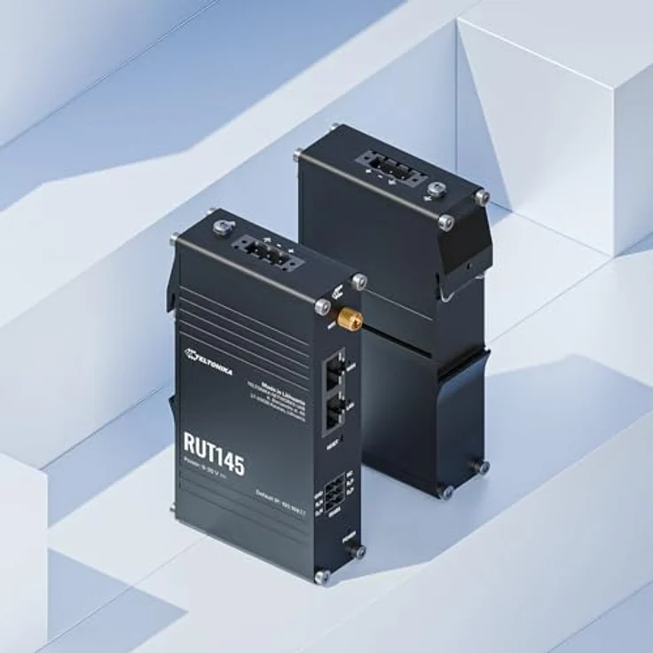 Teltonika RUT145, Router mit Wi-Fi 4 (802.11n) und RS485-Anschluss, schwarz – Bild 9