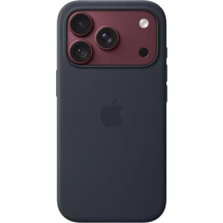 Apple Silicone Case für iPhone 18 Pro, Navy-Blau, MagSafe-kompatibel, schützt vor Kratzern und Stürzen – Bild 2