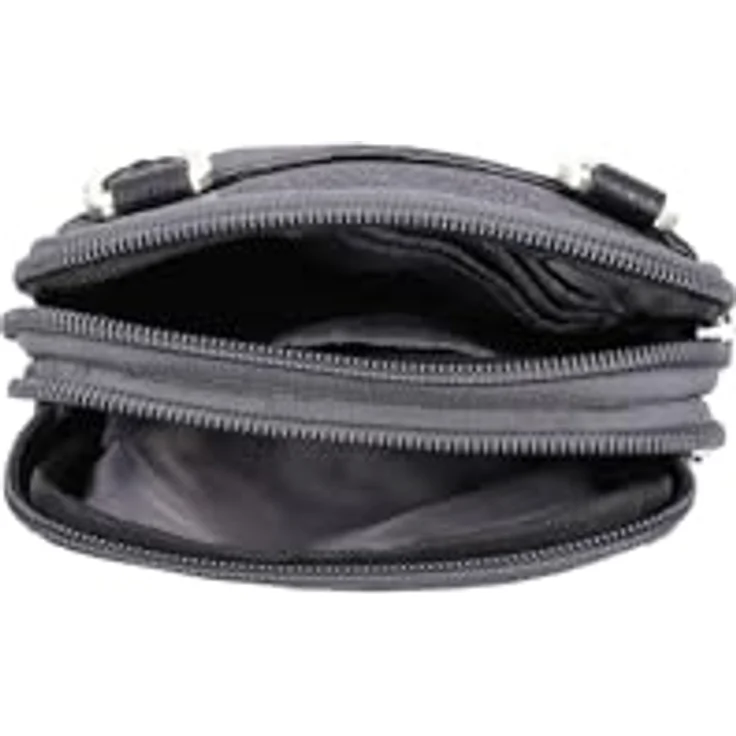 Jost Bergen Handytasche, 12 cm x 4 cm x 16 cm, dunkelgrau, 100% Polyester – Bild 8