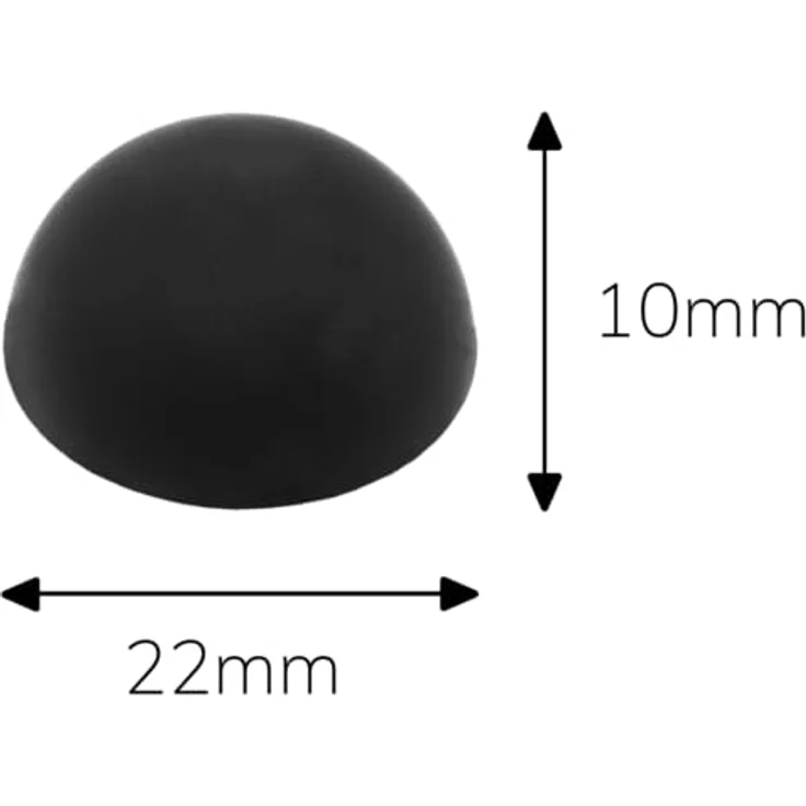 Oehlbach One for All (effektiver Resonanzdämpfer/Absorber für kleine und größere Geräte, Lautsprecher) 4 Stück, schwarz - Preisvergleich – Bild 2