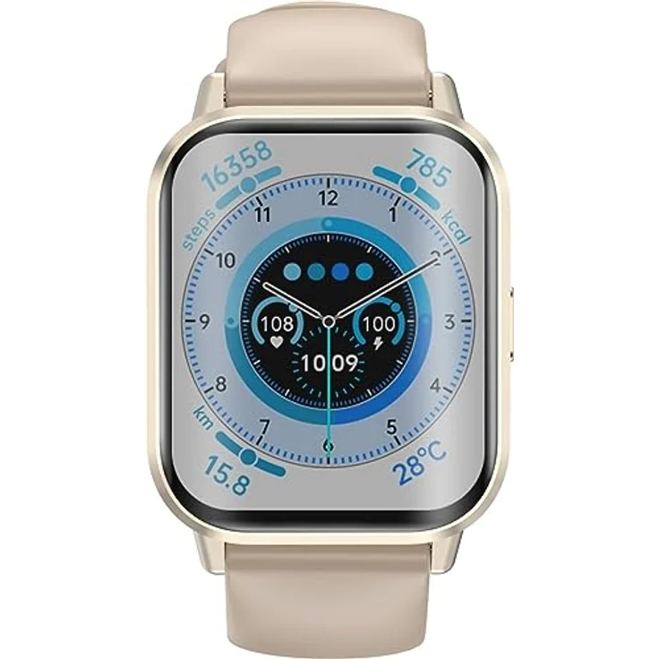 COFI 1453 Smartwatch 2,02 inch, 300 mAh Batteriekapazität für Android und iOS, Schwarz – Bild 2