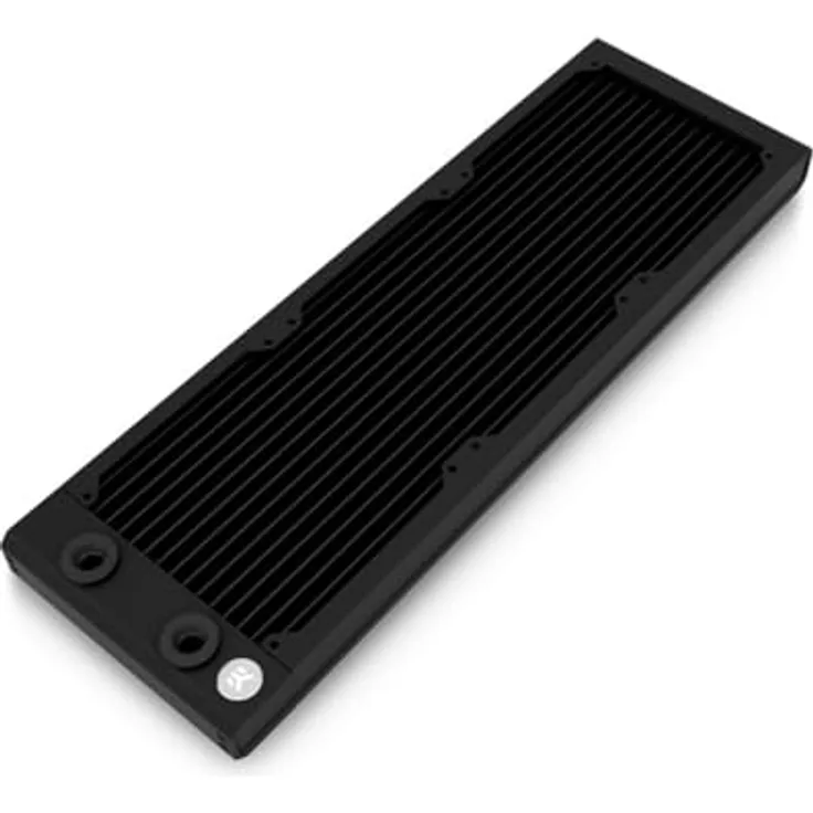 EK Water Blocks EK-Quantum Surface S360, 360mm Heizkörper mit Kupferrohren und 20 FPI Dichte - Black Edition