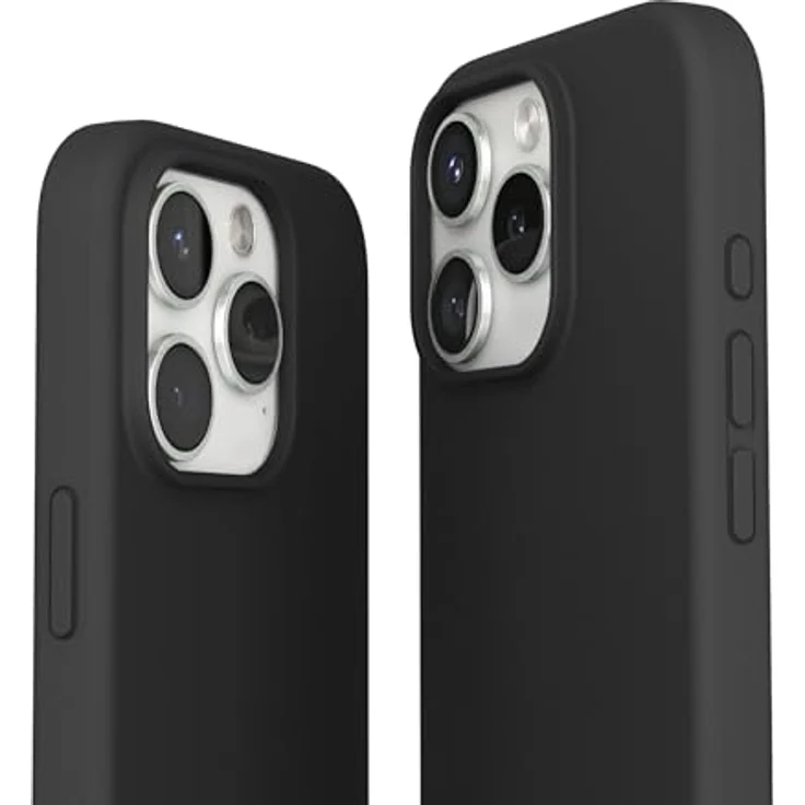 Vonmählen Soft Silicone Case Cover für Apple iPhone 16 Pro Max, Schwarz, Versandkostenfrei – Bild 5