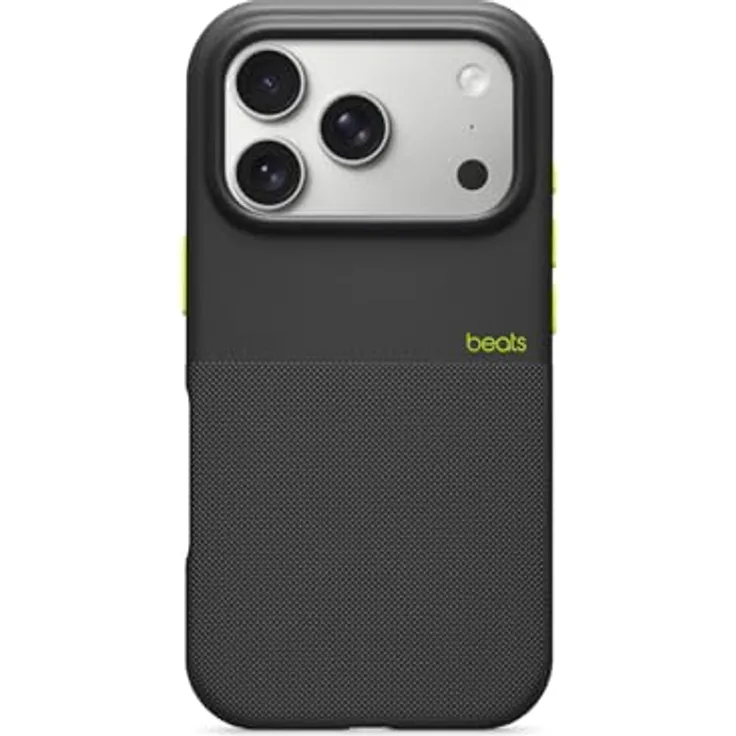Beats iPhone 17 Pro Rugged Case mit MagSafe und Kamerasteuerung, stoßfest getestet, matte Außenseite mit Mikrofaser-Innenfutter – Bergnacht