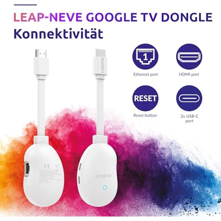 STRONG LEAP-Neve 4K UHD-Streaming-Dongle, Google TV-Dongle mit Android 12-Version – Bild 5