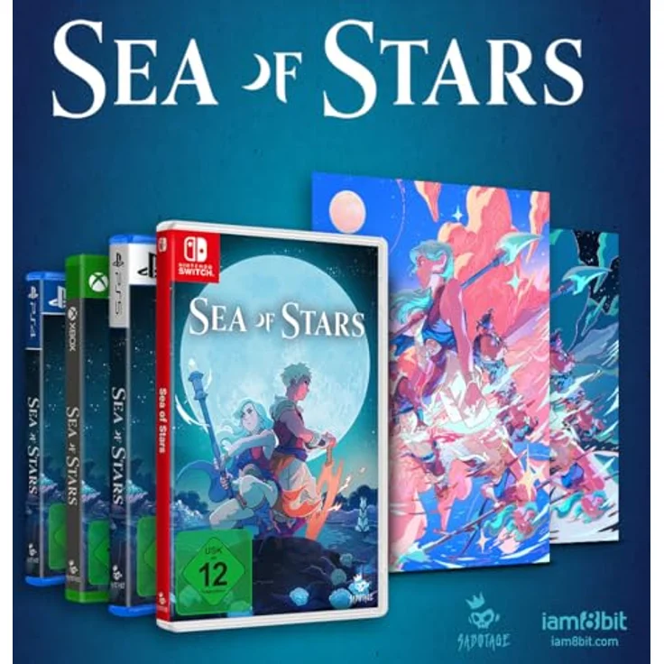 iam8bit Sea of Stars - PS4, rundenbasiertes Rollenspiel mit spannenden Kämpfen und unbegrenzten Abenteuern. – Bild 2