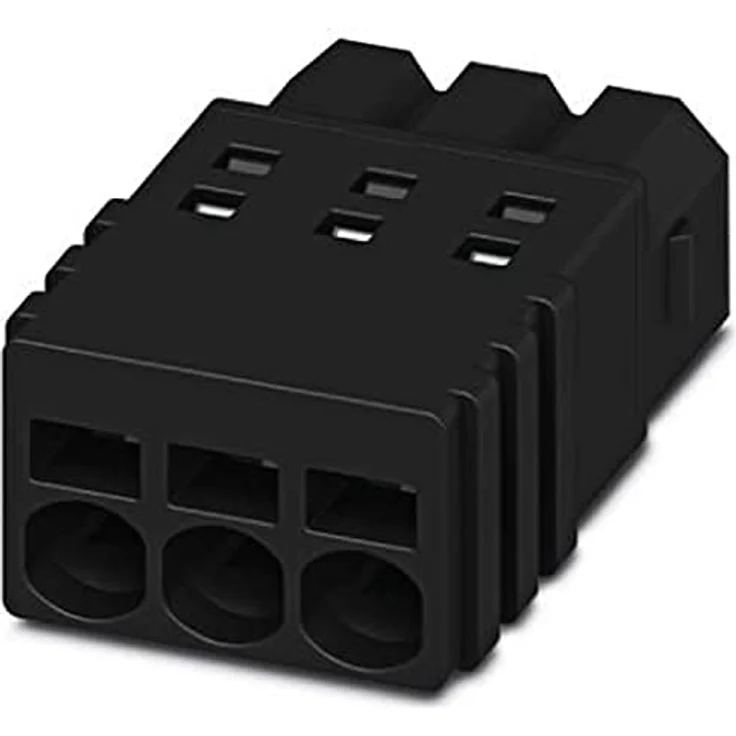 PHOENIX CONTACT PTSM 0,5/5-P-2,5 Leiterplattenstecker, Schwarz, 0.5 mm² Nennquerschnitt, 5 Anschlüsse, PTSM 0,5/..-P Artikelfamilie, 2.5 mm Rastermaß, 100 Stück – Bild 1