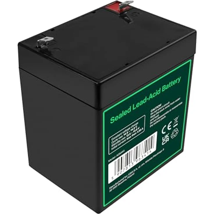 Green Cell® AGM 12V 4,5Ah Vlies Batterie, VRLA Bleiakku für Elektro Spielzeug, Alarm und Notstrom, wartungsfrei und zyklenfest – Bild 5