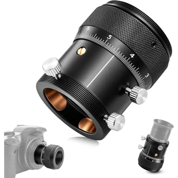 astromania 3,2 cm Doppel Helical Okularauszug mit 0,1 mm Mensur für Teleskop Objektive/Finder & Guidescope