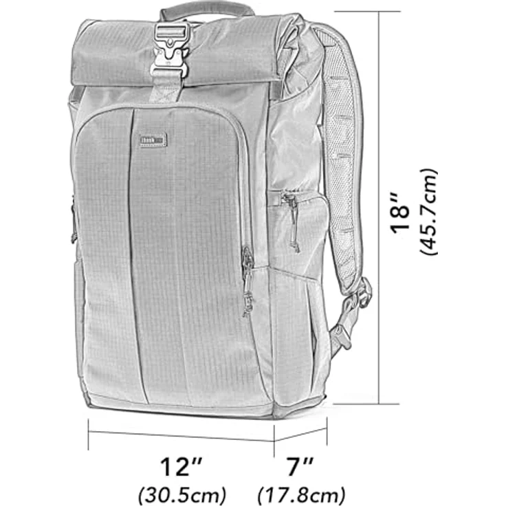 Think Tank FocusPoint 22L Urban Rust, Fotorucksack mit 23 l Fassungsvermögen, wetterbeständig, gepolstert für Laptop bis 15,6 Zoll, Braun – Bild 5