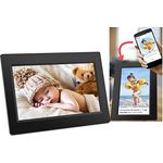Denver Digitaler Bilderrahmen PFF-1015B, 10,1 Zoll, Schwarzb