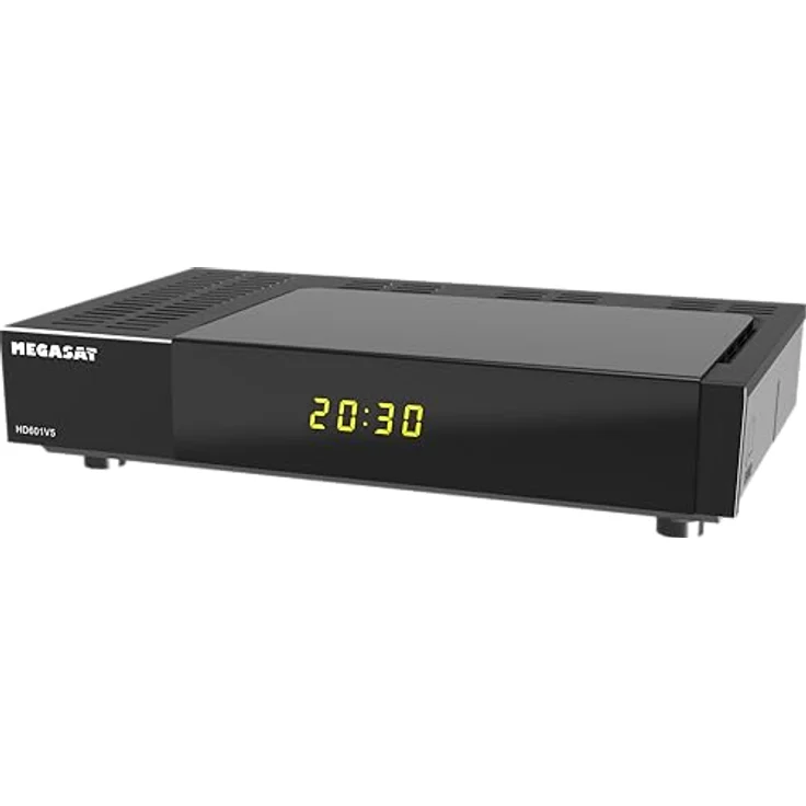 Megasat HD601V5 Full HD Single Sat-Receiver, DVB-S2 mit HDMI, SCART, USB, schwarz – Bild 3