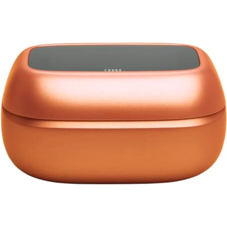 JBL Live Beam 4, Kabellose Noise-Cancelling-Ohrhörer mit Hi-Res Audio, Smart Charging Case, 48 Std. Akkulaufzeit, IP55 wasserdicht, Orange – Bild 5